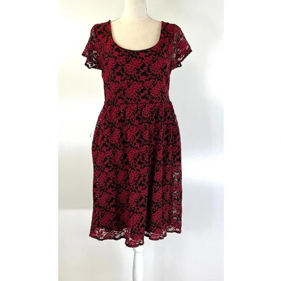 torrid | Dresses | Torrid Red Lace Skater Dress Scoop Neck Keyhole Back Fit And Flare | Poshmark torrid | Dresses | Torrid Red Lace Skater Dress Scoop Neck Keyhole Back Fit And Flare | Poshmark